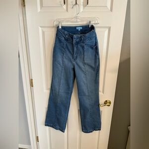 Draper James Blue Wide Leg Jeans Size 8
